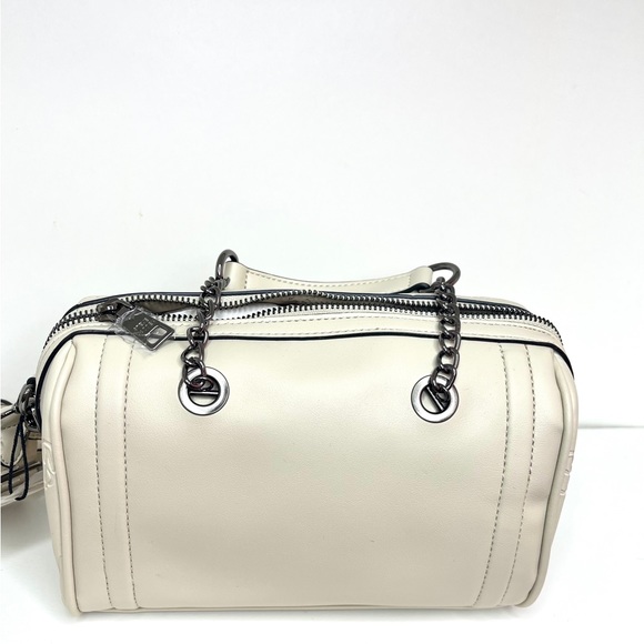 Steve Madden purse with AirPod case tan crossbody bag 2 straps chain strap - Picture 4 of 5